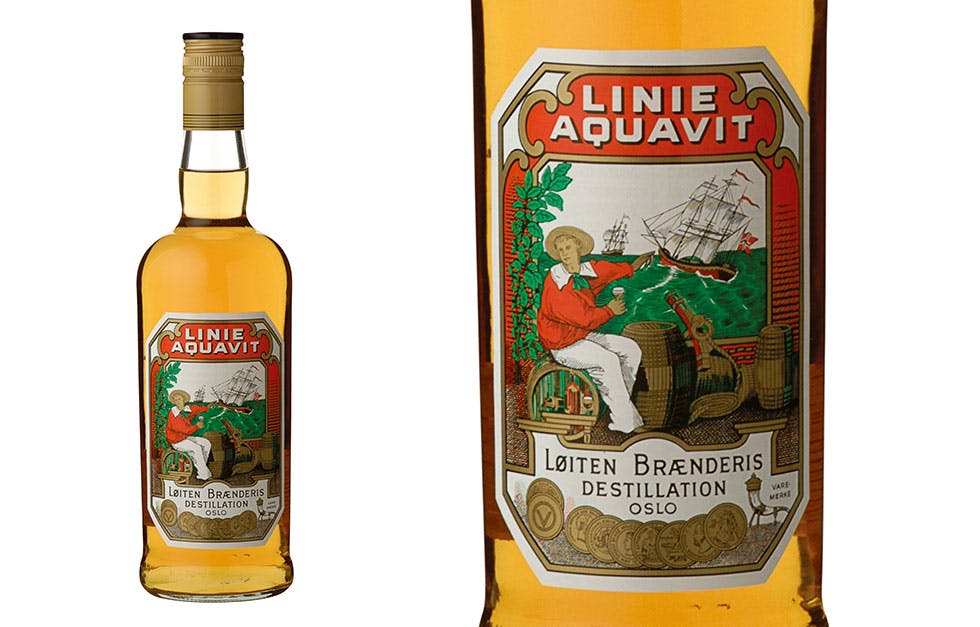 Akevittklassikeren til julematen Løitens Linie Juleakevitt